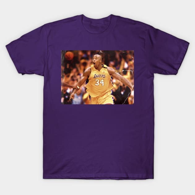 Shaq Attacking T-Shirt by M.I.M.P.